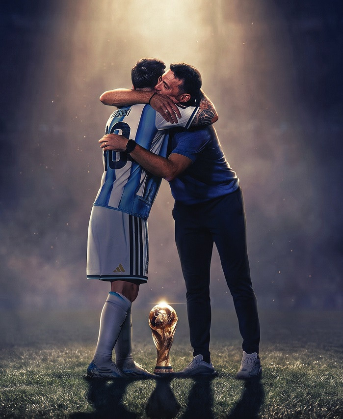 Messi scaloni the touchline.jpg