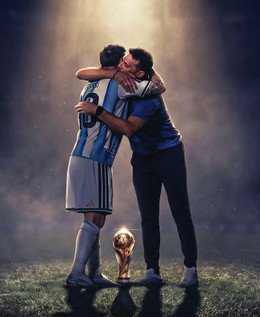Messi scaloni the touchline.jpg