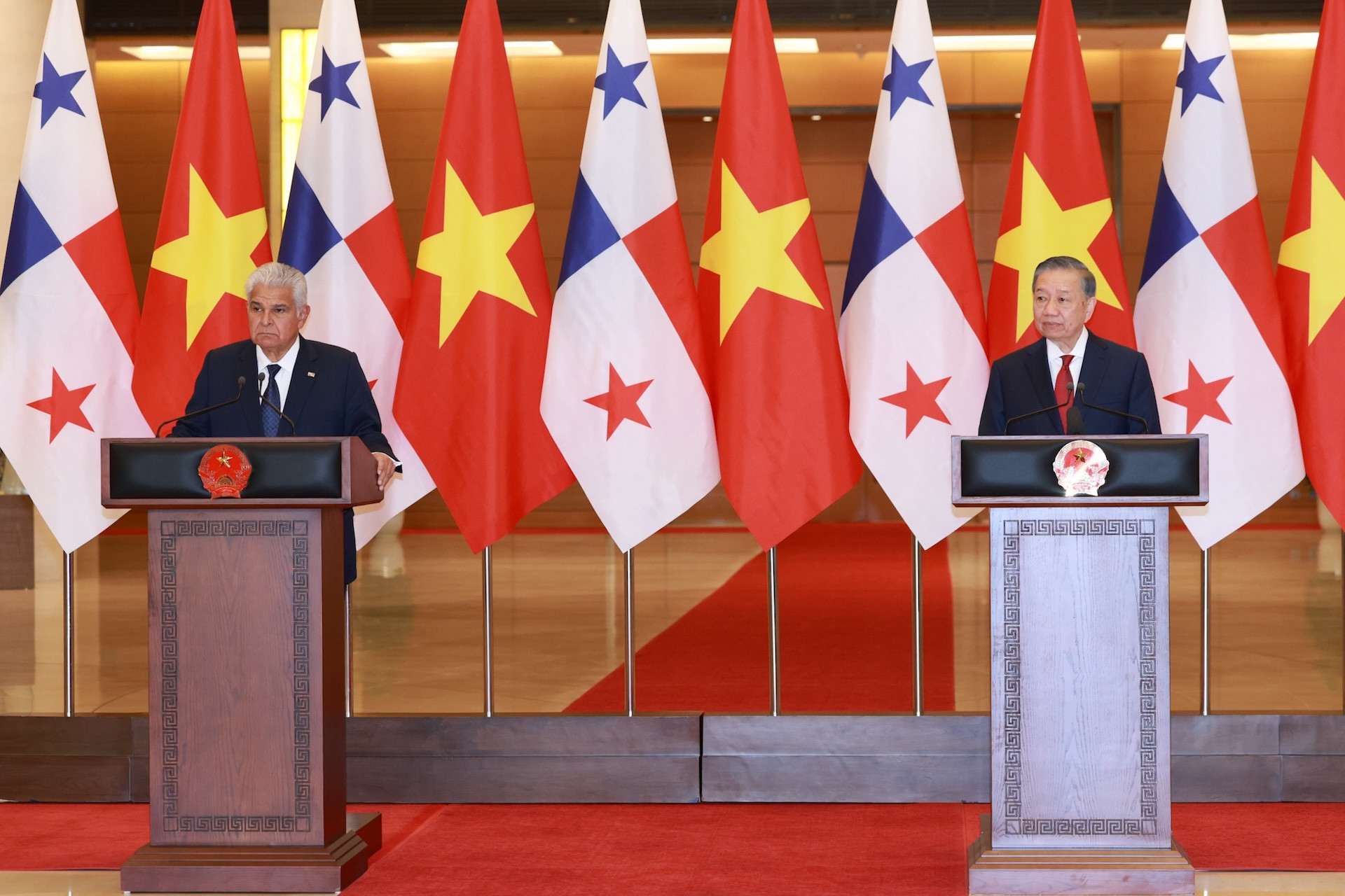Tổng Bí thư, Chủ tịch nước Tô Lâm và Tổng thống Panama