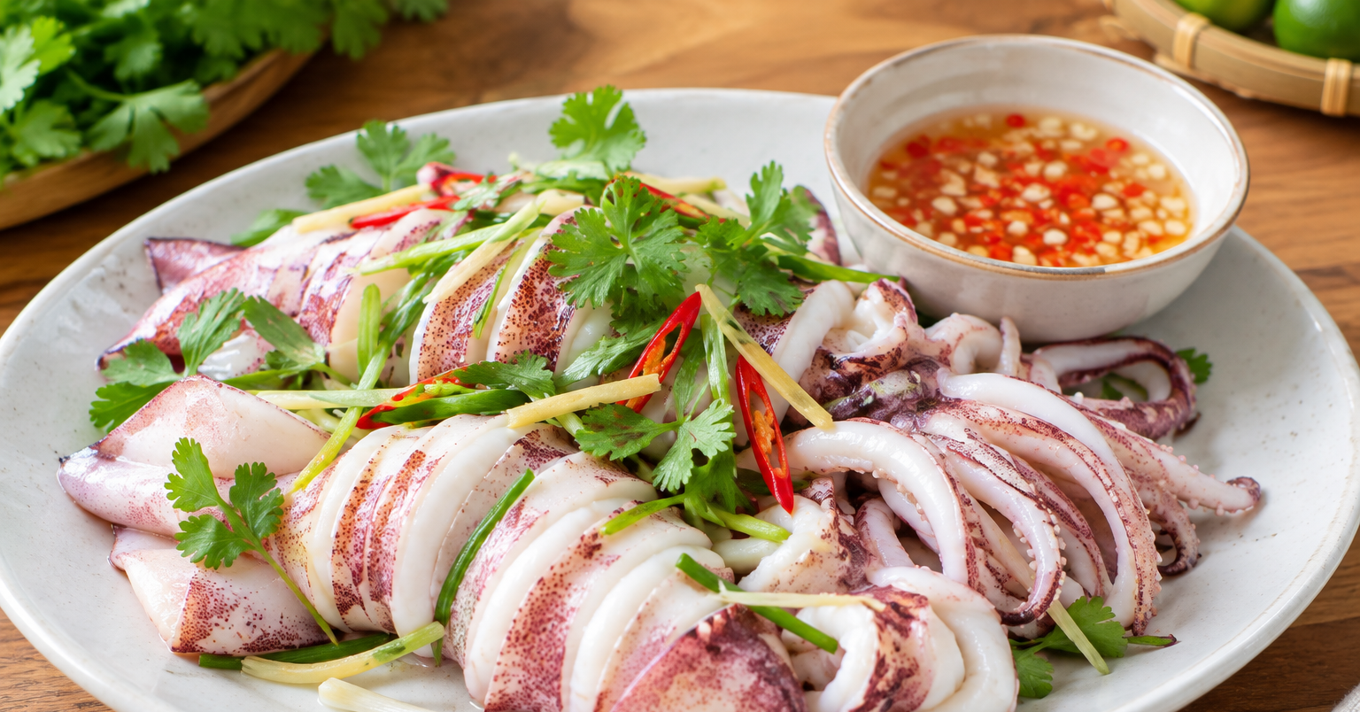 4 không khi ăn mực