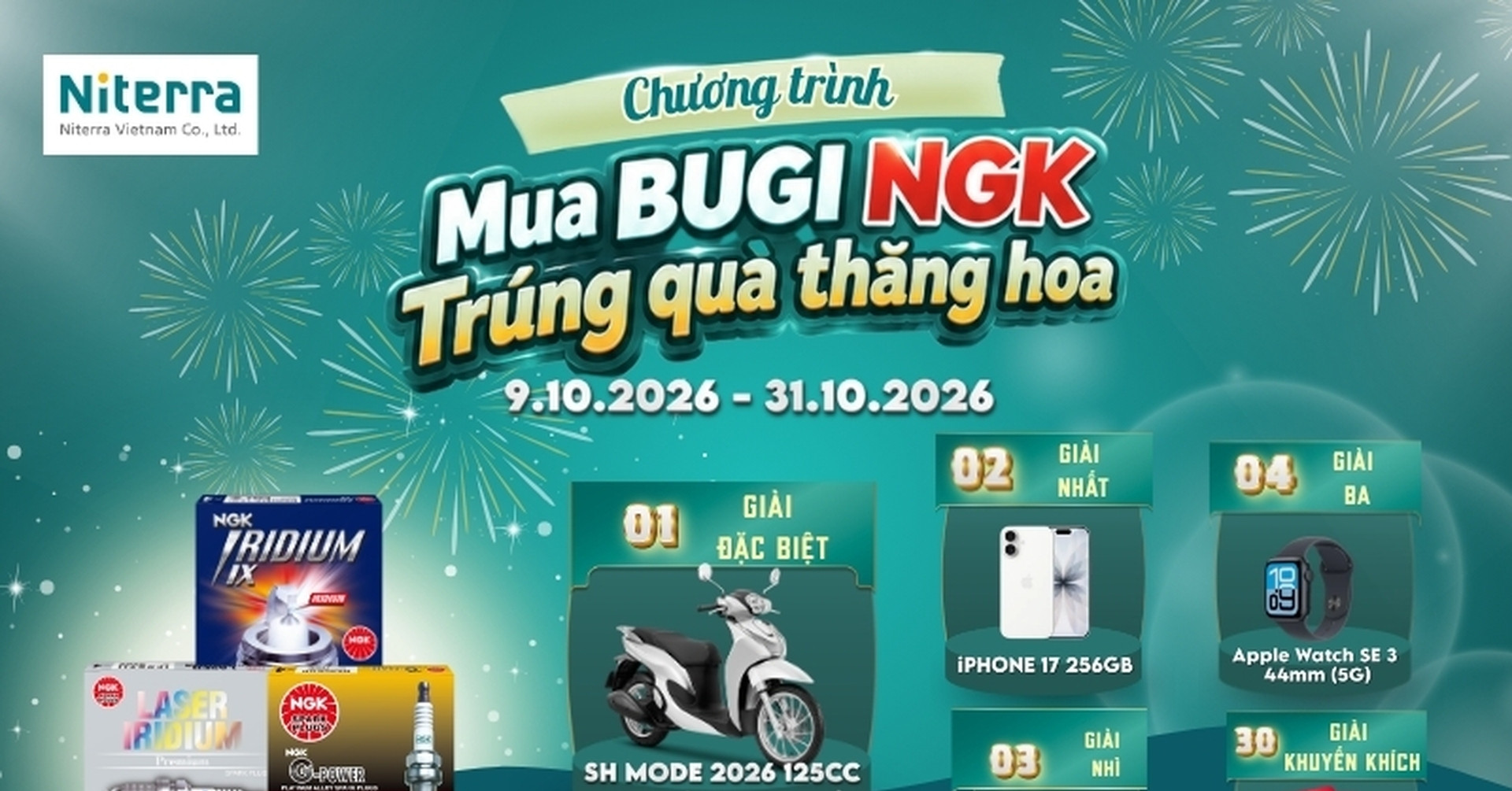Niterra Việt Nam lần đầu khuyến mại trực tiếp đến garage, người tiêu dùng
