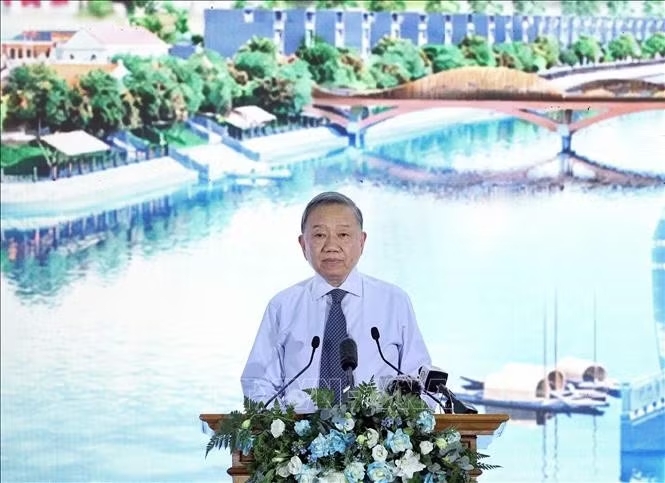 Tổng Bí thư, Chủ tịch nước Tô Lâm phát biểu chỉ đạo. Ảnh: Thống Nhất/TTXVN