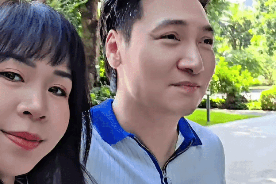 Vợ chồng diễn viên Mạnh Trường tình cảm, ca sĩ Quỳnh Nga xinh đẹp lẻ bóng
