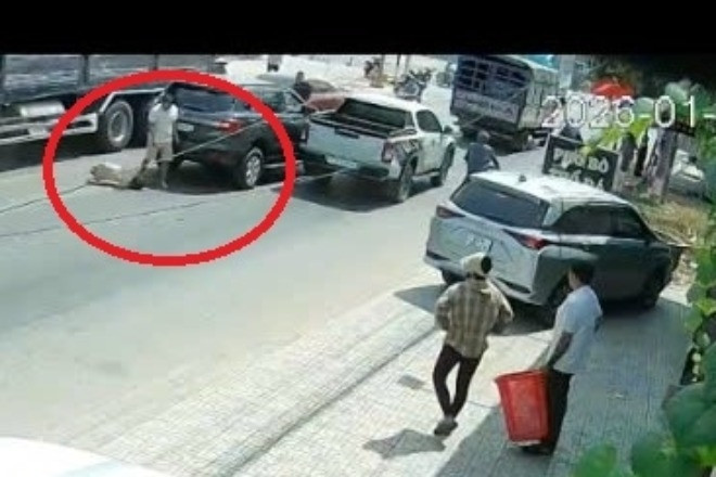 Bắt tài xế xe bán tải đánh gục người lái ô tô 7 chỗ ở Tây Ninh