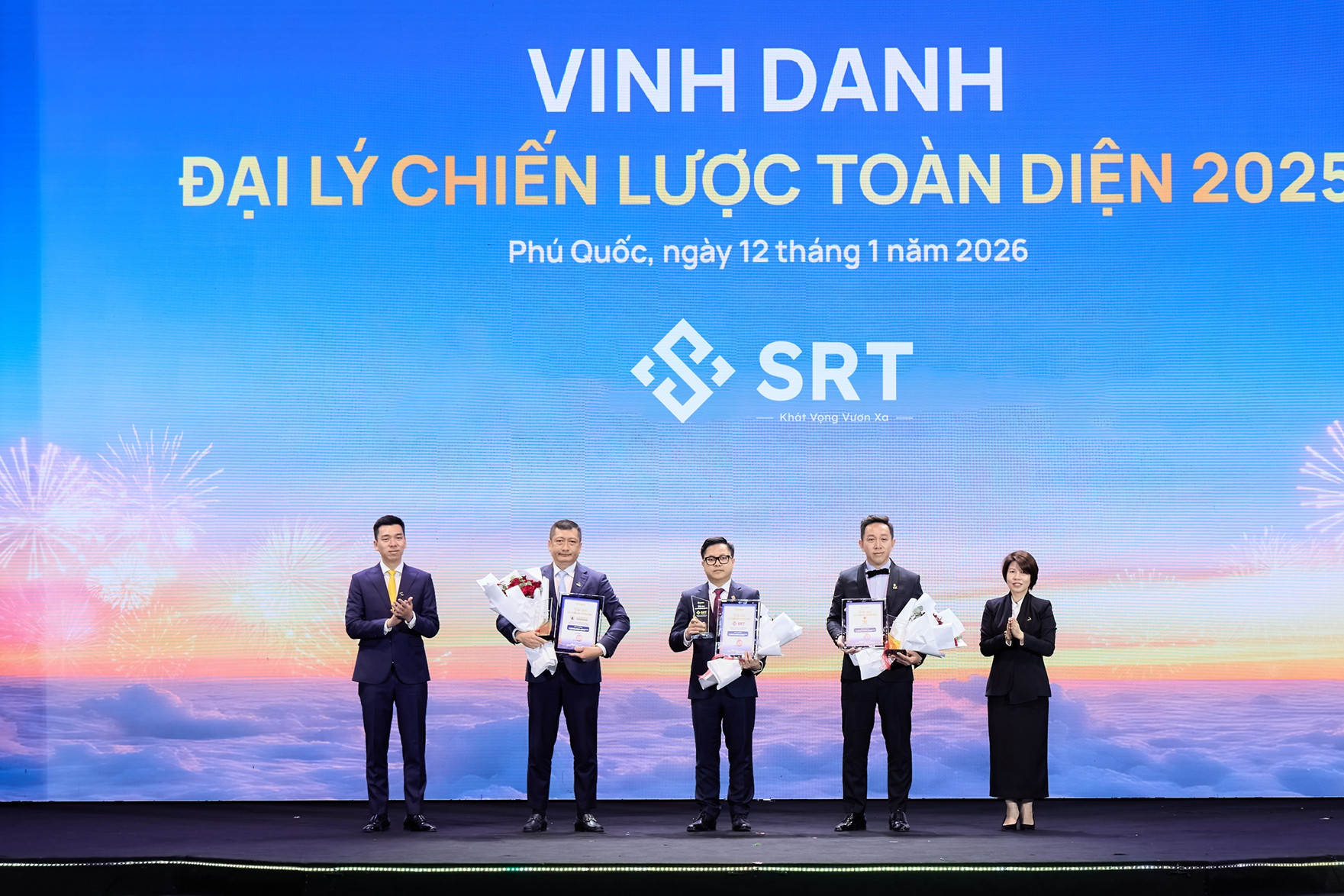 SRT được Sun Property vinh danh Đại lý chiến lược toàn diện 2025