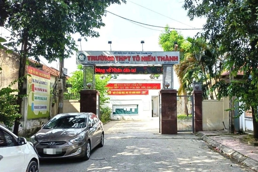 Trường THPT Tô Hiến Thành lý giải việc 33 giáo viên nhầm điểm thi của học sinh