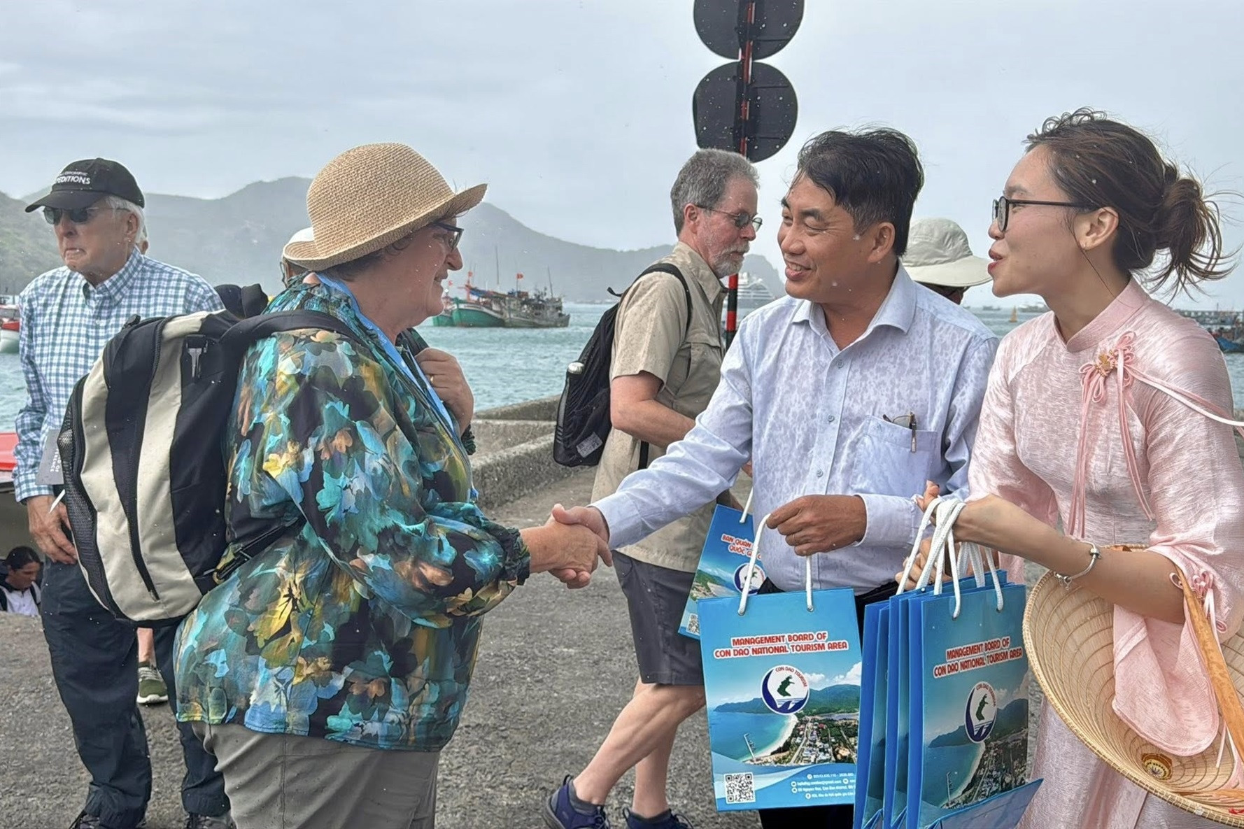 Côn Đảo đón chuyến tàu khách quốc tế 'mở hàng' năm 2026