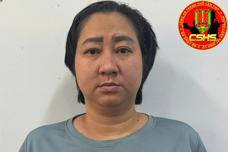 Công an TP Cần Thơ bắt giữ Lê Thị Hoàng Oanh