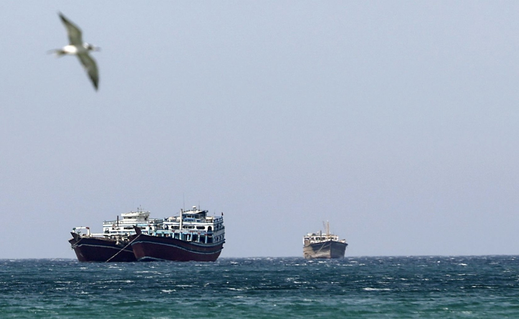 Eo biển Hormuz. Ảnh: EPA