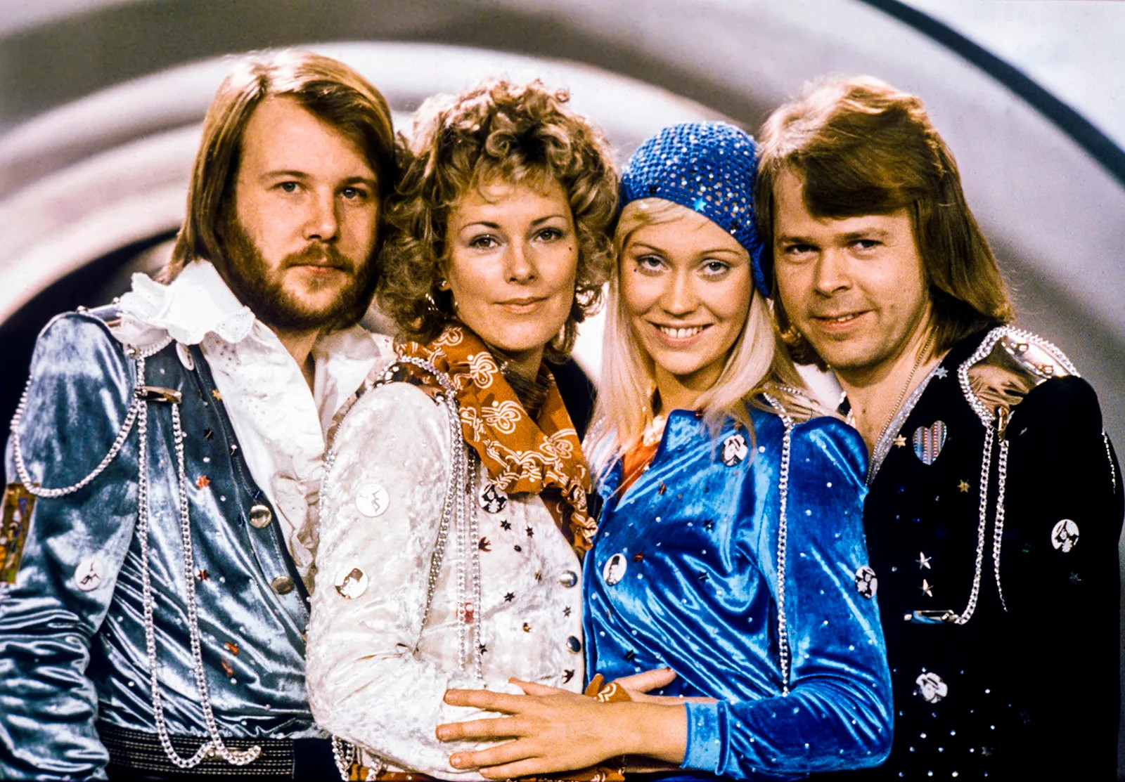 1974 in Stockholm shows the Swedish pop group Abba Eurovision Song Contest.jpg.webp