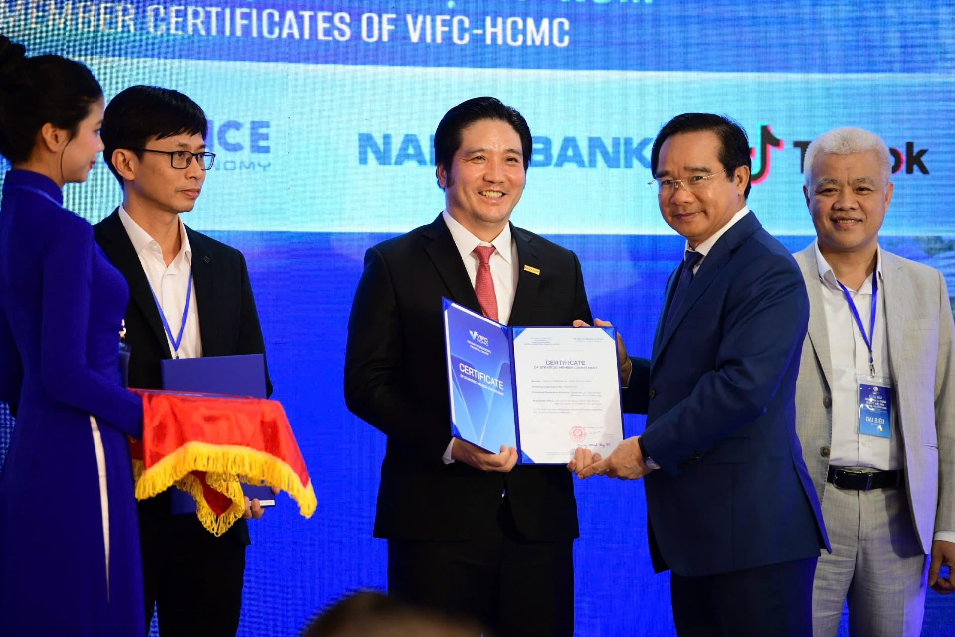Nam A Bank - nhà đầu tư chiến lược tại Trung tâm Tài chính Quốc tế TP.HCM