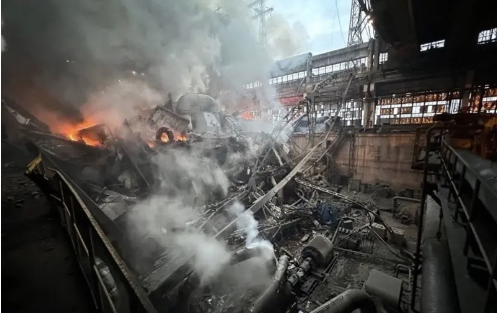 Nhà máy điện Ukraine. Ảnh: BBC