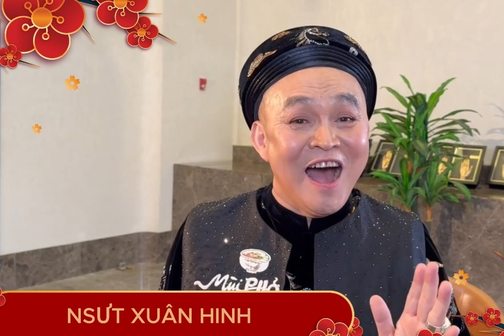 NSND Hồng Vân, NSƯT Xuân Hinh và dàn diễn viên hot chúc Tết độc giả VietNamNet