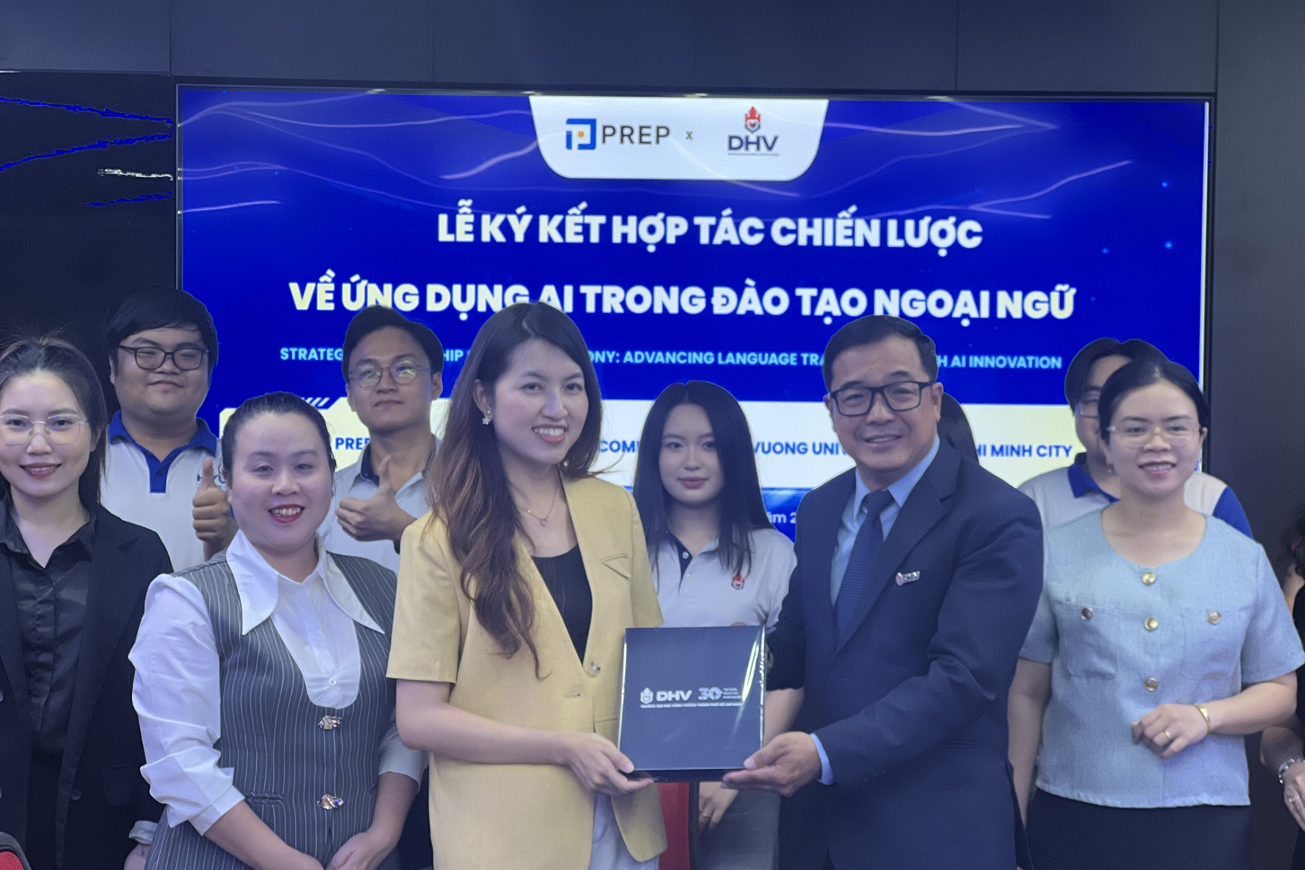 Prep và Trường Đại học Hùng Vương TP.HCM ký kết hợp tác chiến lược
