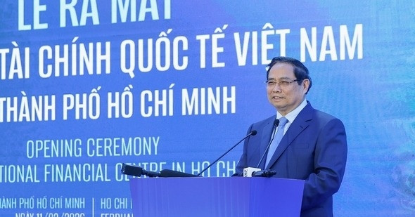 Thủ tướng Phạm Minh Chính chính thức ra mắt Trung tâm Tài chính Quốc tế Việt Nam tại TPHCM
