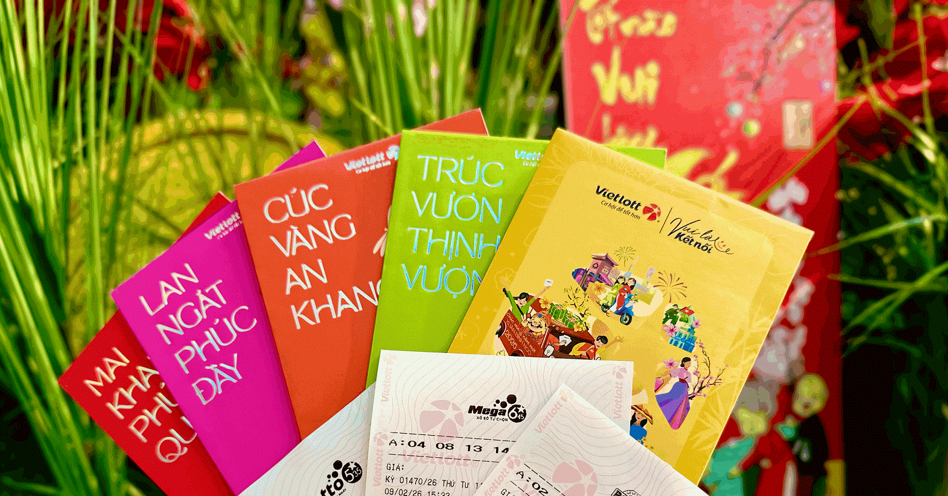 Trao may mắn đầu năm với xổ số