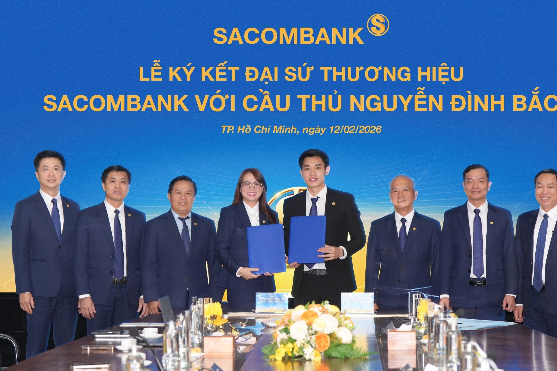 Nguyễn Đình Bắc chính thức trở thành đại sứ thương hiệu Sacombank