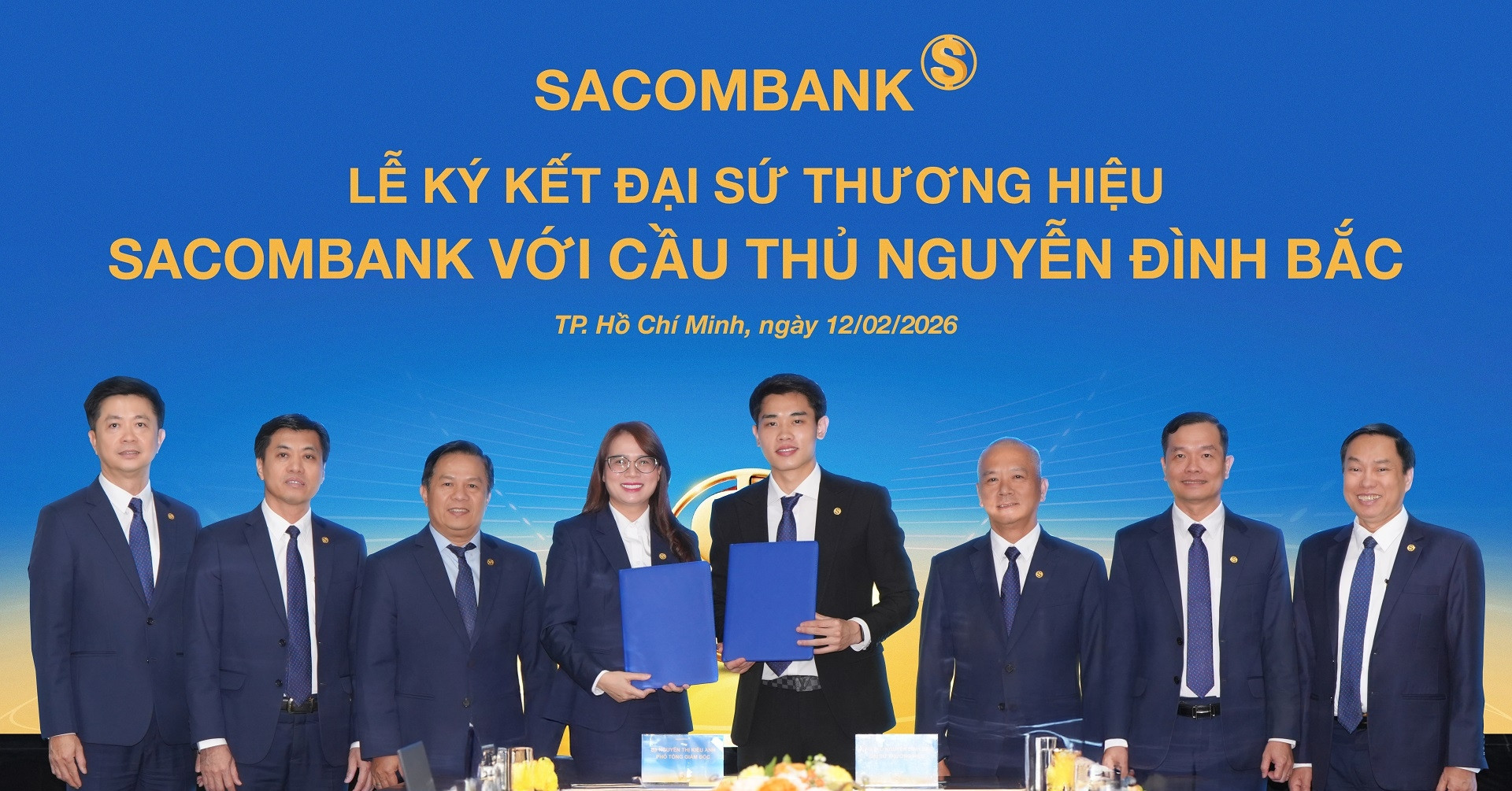 Nguyễn Đình Bắc chính thức trở thành đại sứ thương hiệu Sacombank