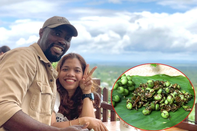 Chàng rể châu Phi yêu Tết Việt, mê 1 món trong mâm cơm Tết của người Ê Đê