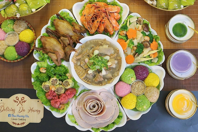 Những món ăn đặc trưng trong mâm cỗ miền Bắc ngày tết Nguyên đán