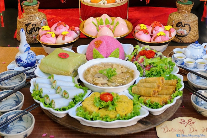 Những món ăn đặc trưng trong mâm cỗ miền Trung ngày tết Nguyên đán