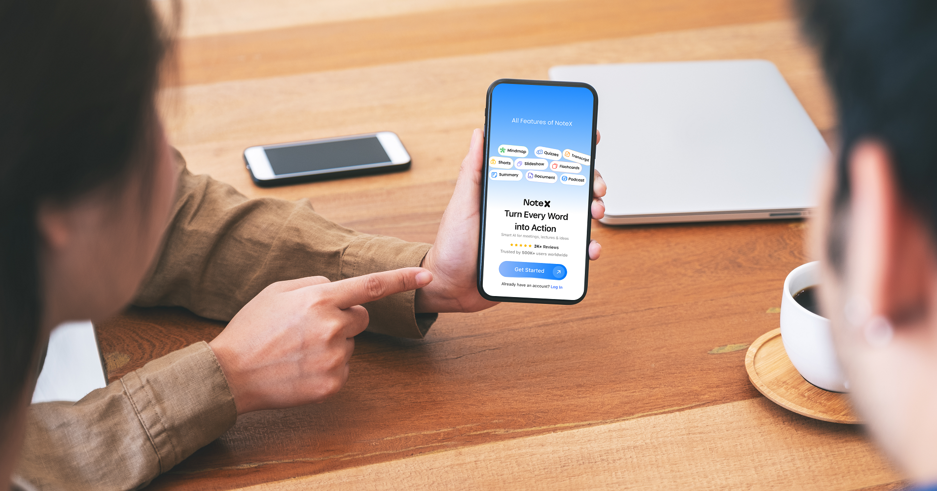 NoteX AI - trợ lý cuộc họp thông minh cho doanh nghiệp