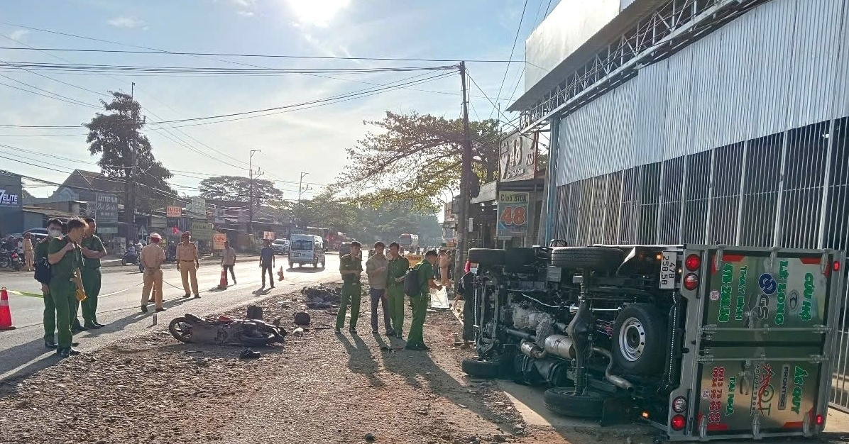 Tai nạn liên hoàn ở Lâm Đồng, 3 người thương vong