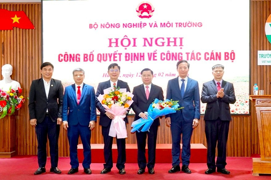 Trường ĐH Lâm nghiệp và Trường ĐH Tài nguyên - Môi trường có lãnh đạo mới