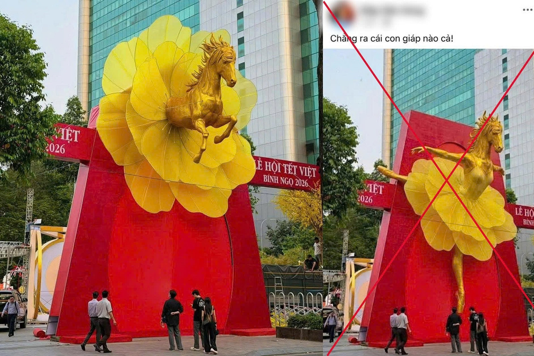 Bị phạt 7,5 triệu vì đăng ảnh linh vật ngựa bị chỉnh sửa bằng AI lên mạng