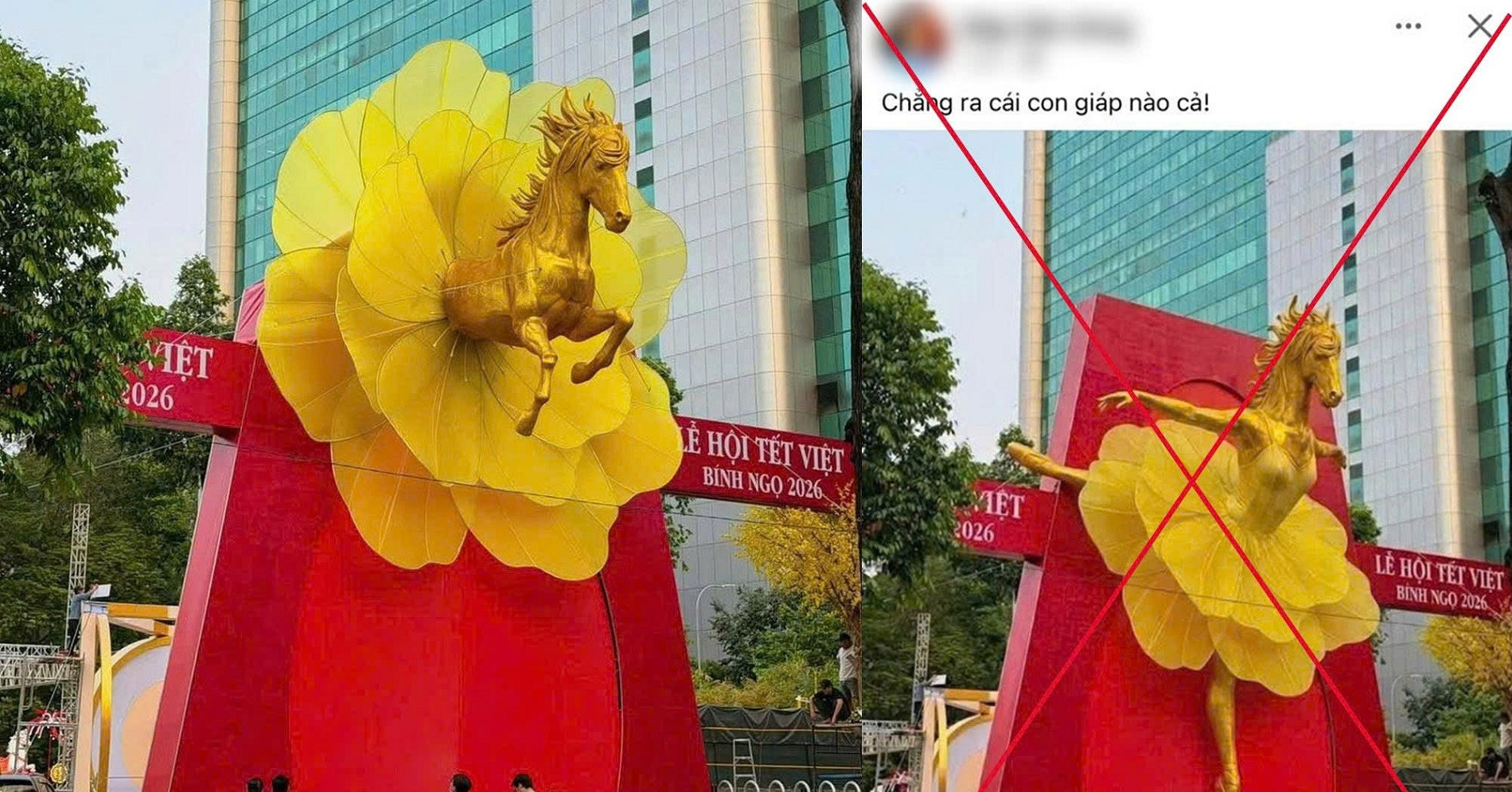 Bị phạt 7,5 triệu vì đăng ảnh linh vật ngựa bị chỉnh sửa bằng AI lên mạng