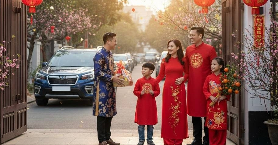 Đi xông đất năm Bính Ngọ 2026 bằng xe màu gì cho hợp phong thuỷ, hút tài lộc?