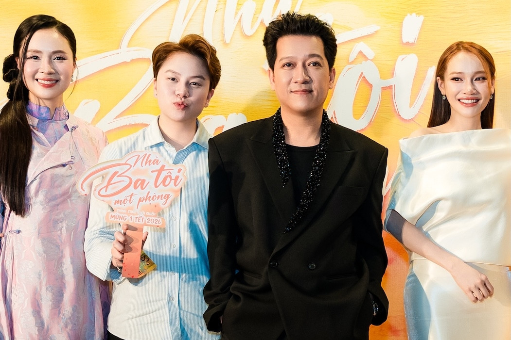 Hồng Diễm và Hoà Minzy ủng hộ phim đầu tay của Trường Giang, Anh Tú Atus