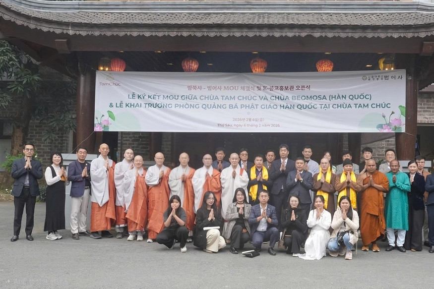 Khai trương Phòng Quảng bá Phật giáo Hàn Quốc tại Việt Nam