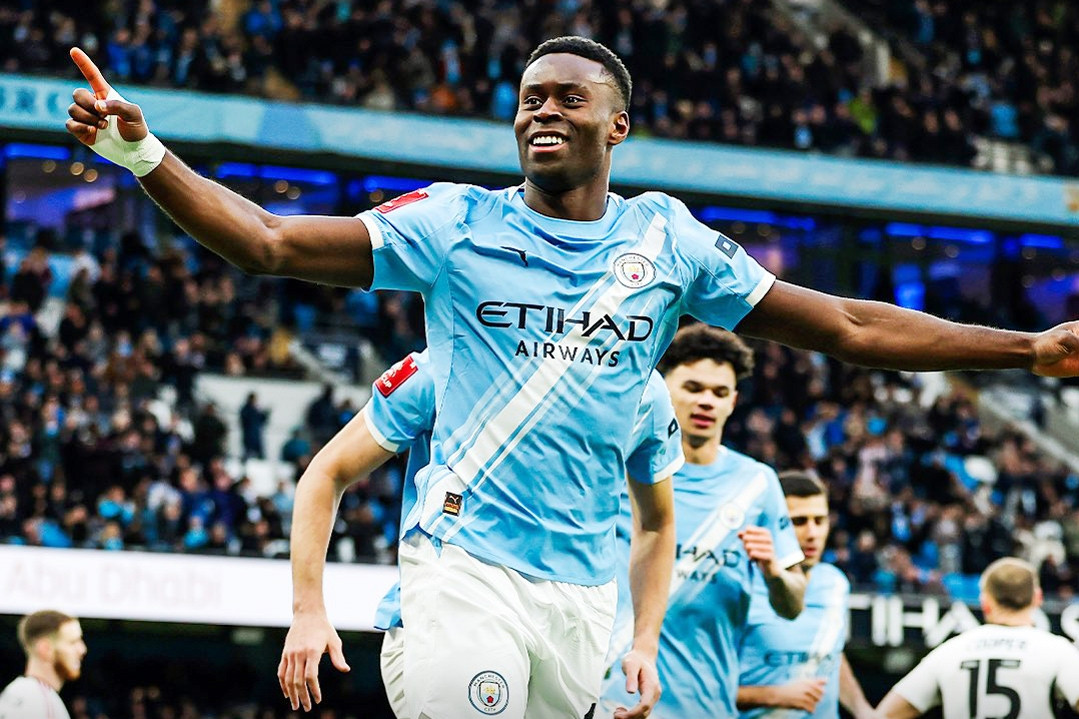 Marc Guehi khai hỏa, Man City thẳng tiến FA Cup