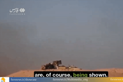 Hình ảnh mới nhất về cuộc tập trận của Iran tại Eo biển Hormuz