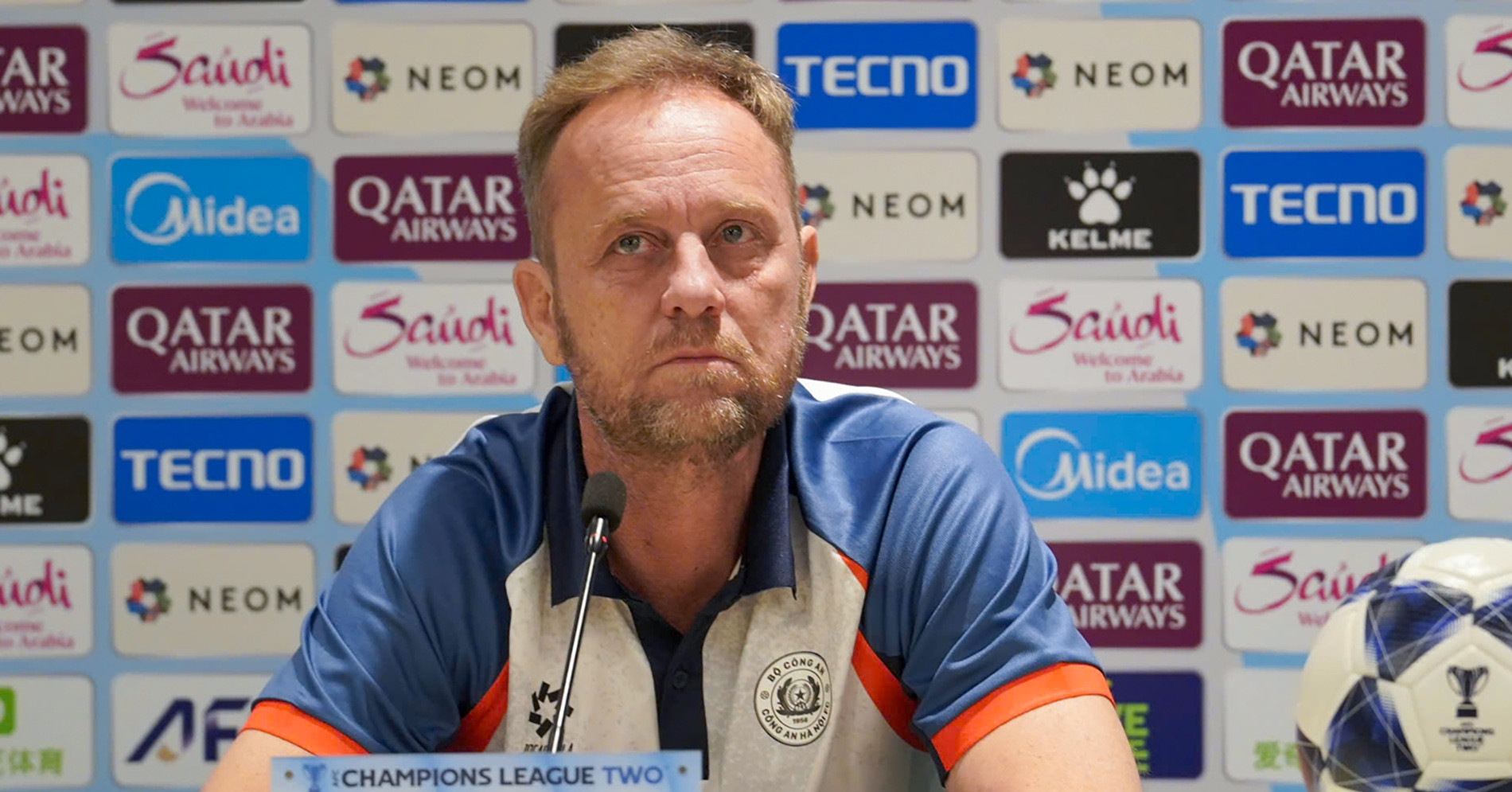 HLV Polking nói điều bất ngờ khi CAHN bị xử thua 0-3 ở Cúp châu Á