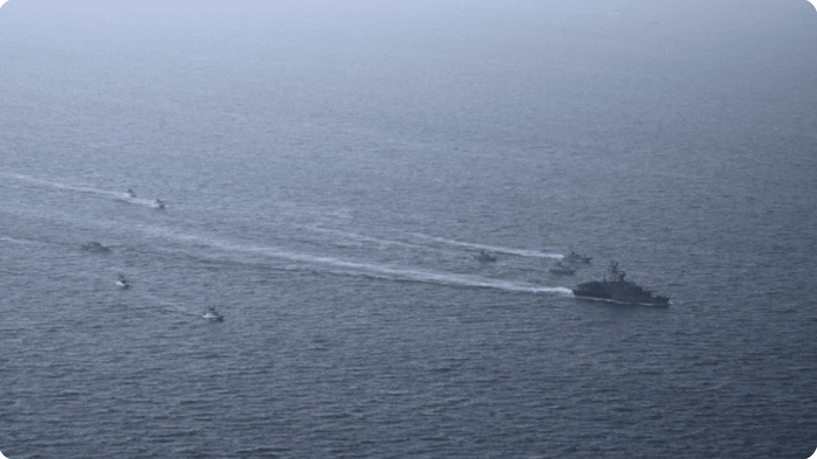 Iran tập trận. Ảnh: Fars News