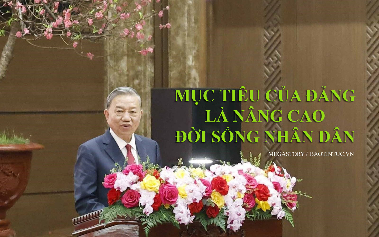 Tổng Bí thư Tô Lâm: Mục tiêu của Đảng là nâng cao đời sống Nhân dân