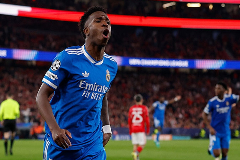 Real Madrid thắng Benfica ở Cúp C1: Cuộc chiến của Vinicius