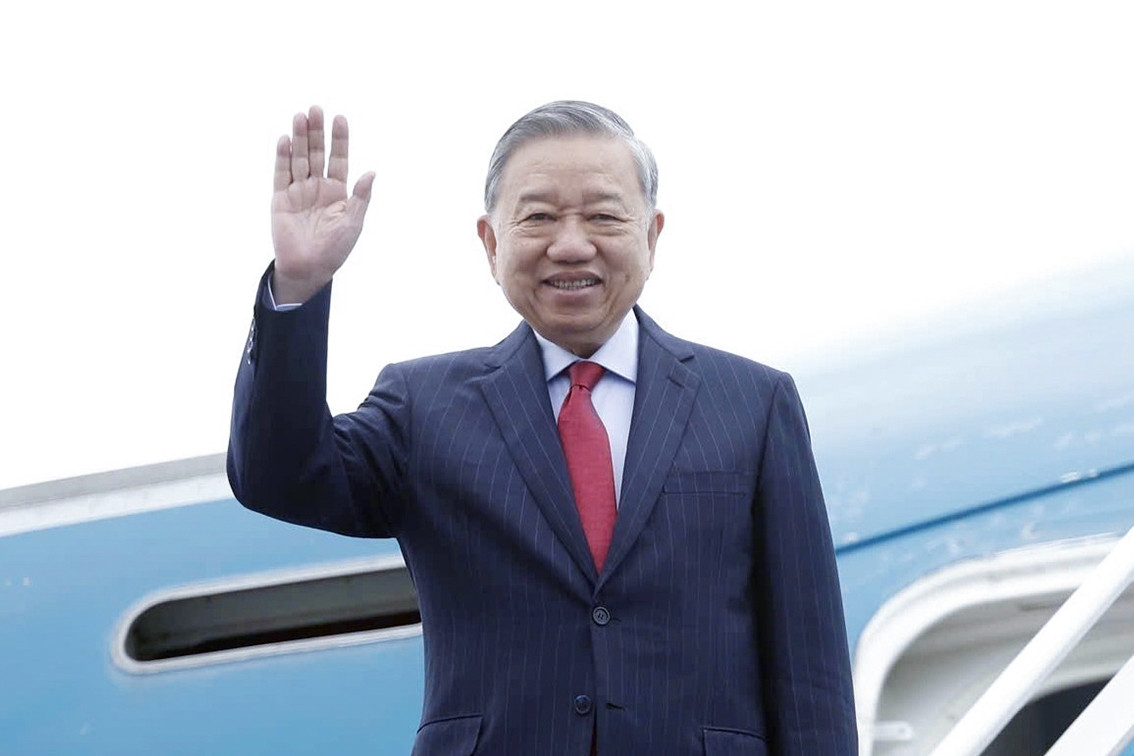 Tổng Bí thư lên đường tới Mỹ dự cuộc họp Hội đồng Hòa bình về Gaza