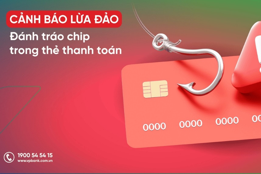 Dấu hiệu nhận biết thẻ thanh toán đã bị đánh tráo chip