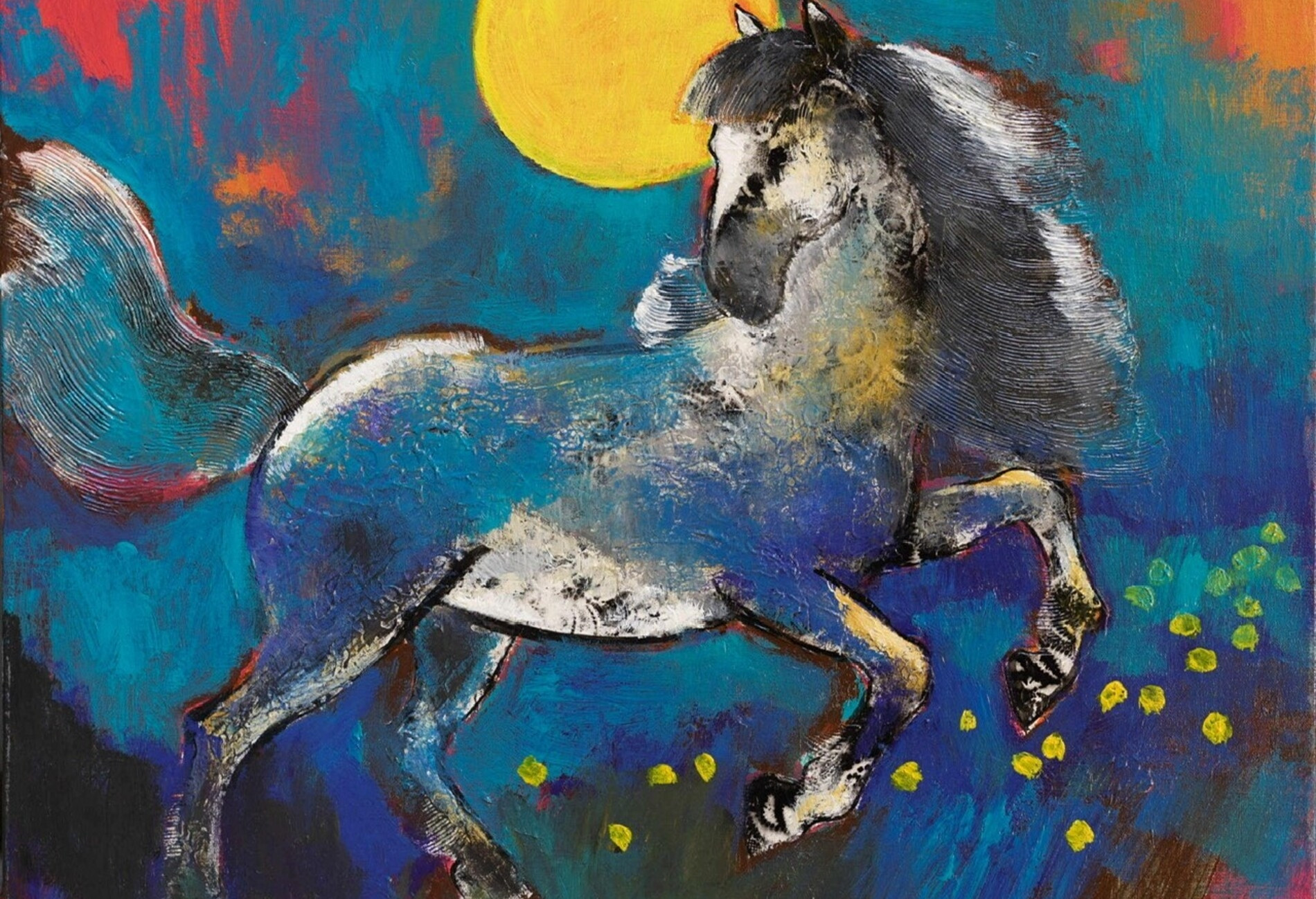 20 họa sĩ vẽ ngựa