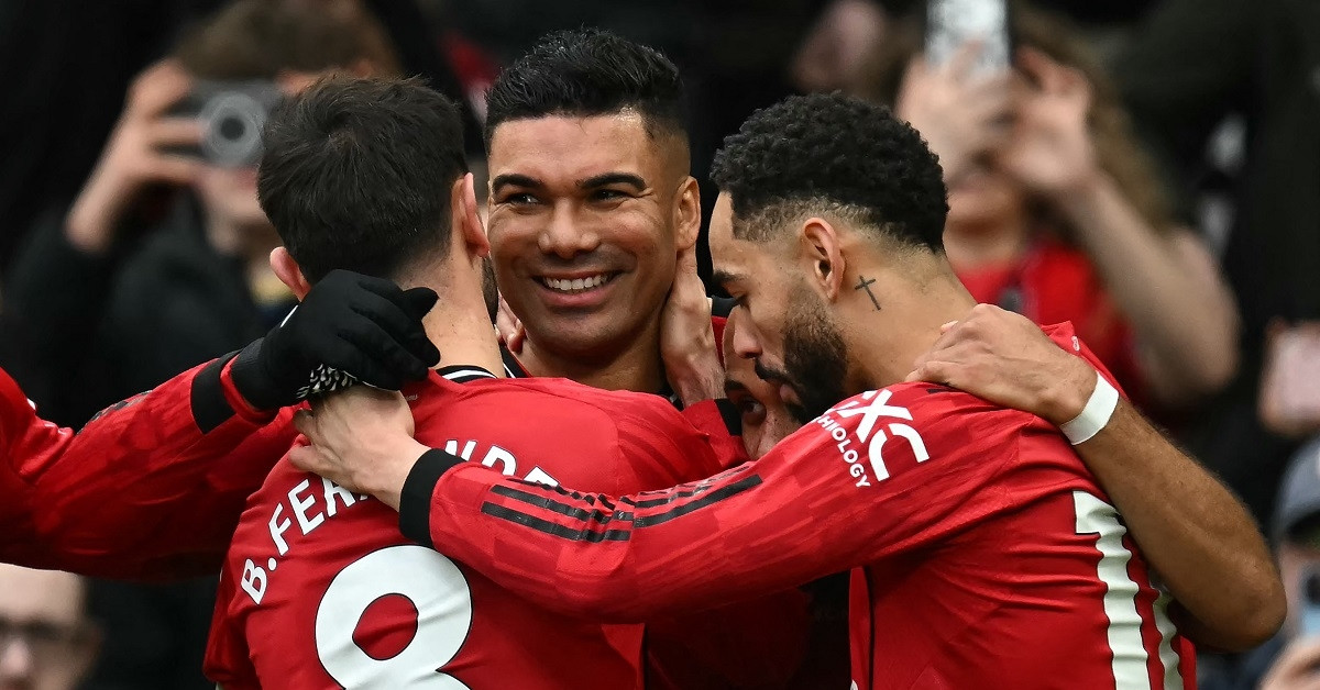 Casemiro được ‘minh oan’ sau khi ghi bàn và kiến tạo giúp MU thắng