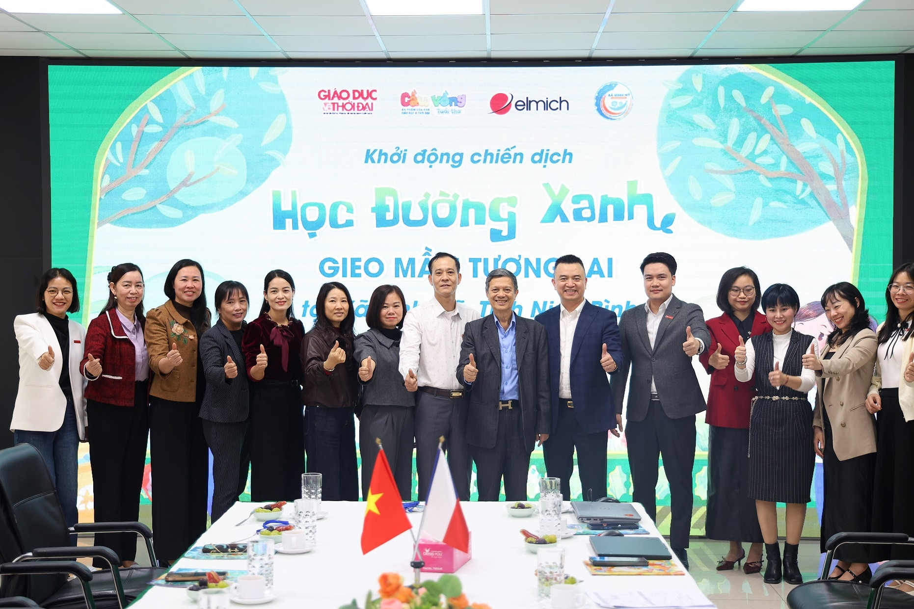 Elmich Việt Nam thực hiện trách nhiệm cộng đồng qua chiến dịch ‘Học đường Xanh’