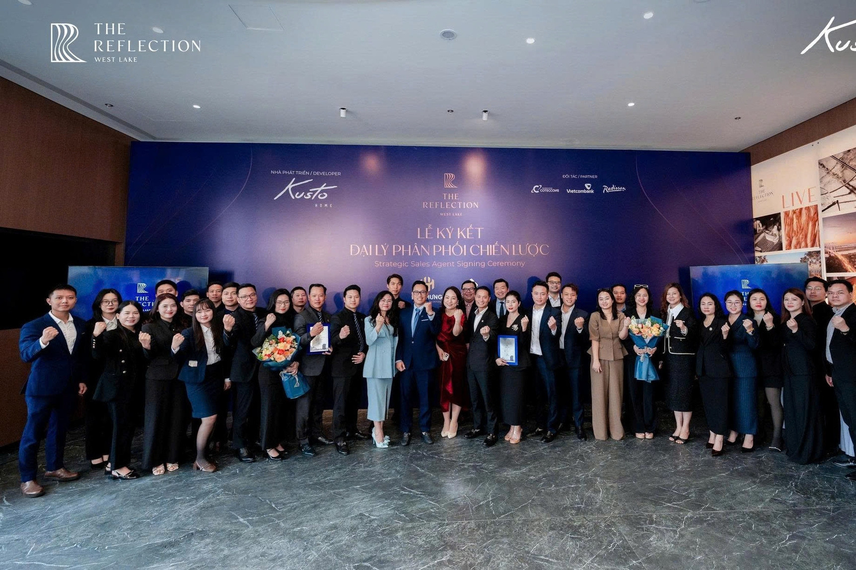 Kusto Home hợp tác Cen Land, Kiến Hưng phân phối dự án The Reflection West Lake