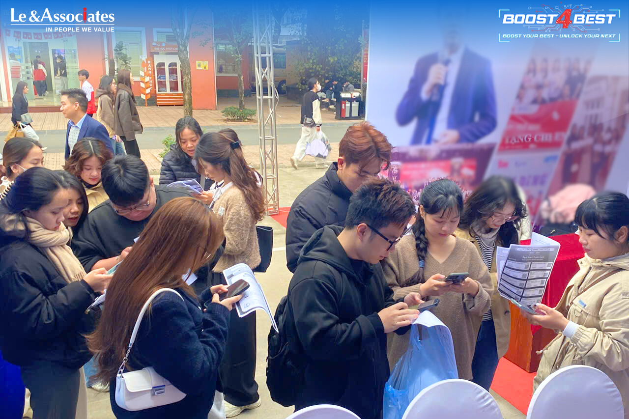 L&A đưa chương trình Boost4Best đến Ngày hội việc làm Đại học Thủy Lợi 2026
