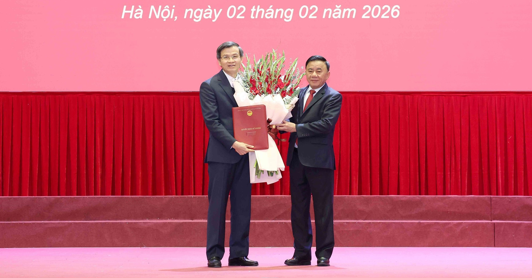 Ông Đoàn Minh Huấn giữ chức Bí thư Đảng ủy Học viện Chính trị quốc gia Hồ Chí Minh
