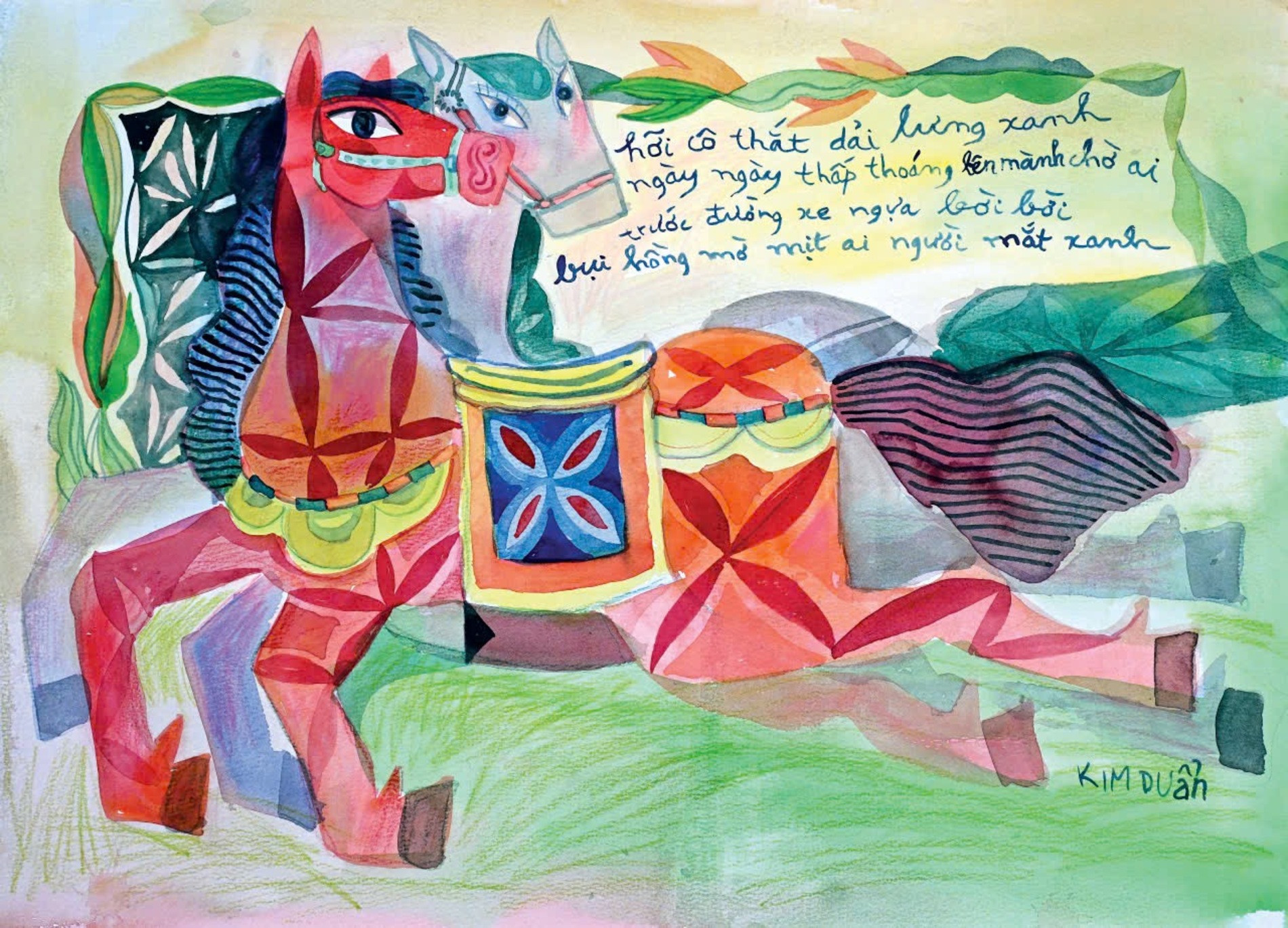 Tranh cua hoa si Kim Duan.jpg