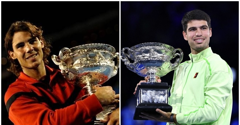 Trùng hợp kỳ lạ: Alcaraz đi vào 'khuôn vàng' Nadal tại Australian Open