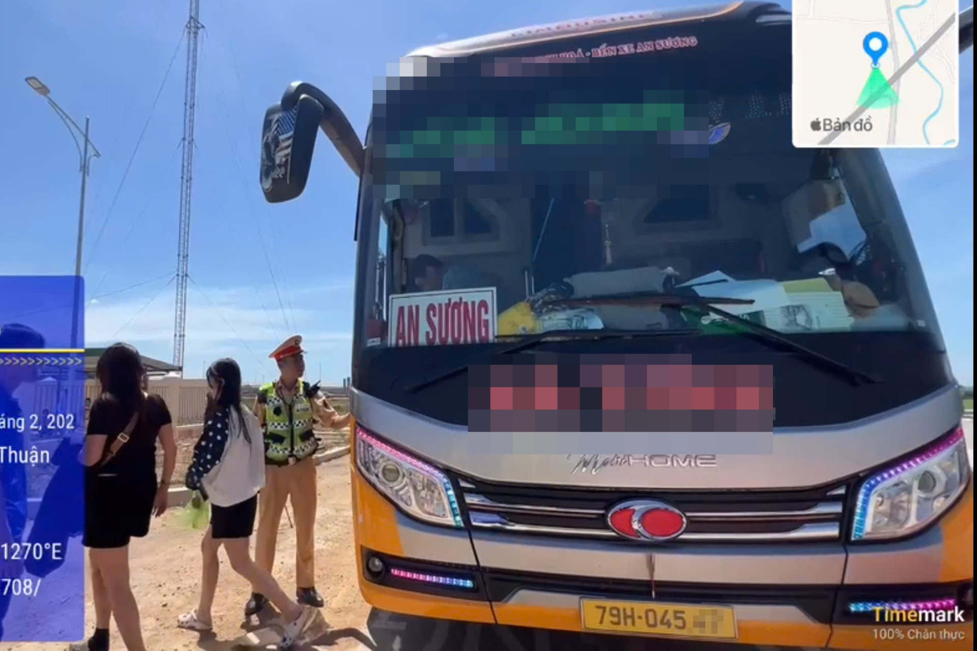 Sau chỉ đạo của Cục CSGT, một xe khách bị phạt hàng chục triệu đồng vì lỗi này